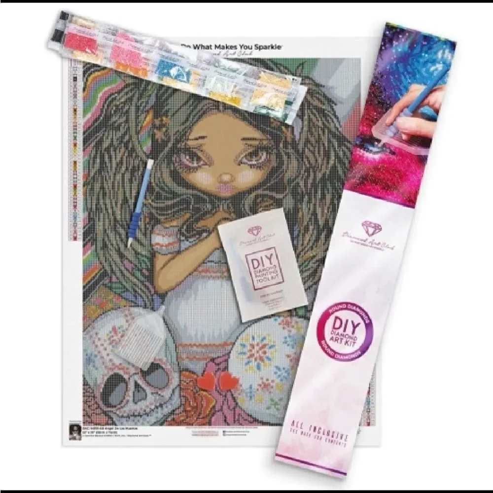 Angel de los Muertos from Diamond Art Club